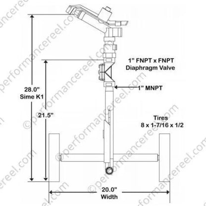KIFCO B110 Water Reel-FREIGHT INCLUDED
