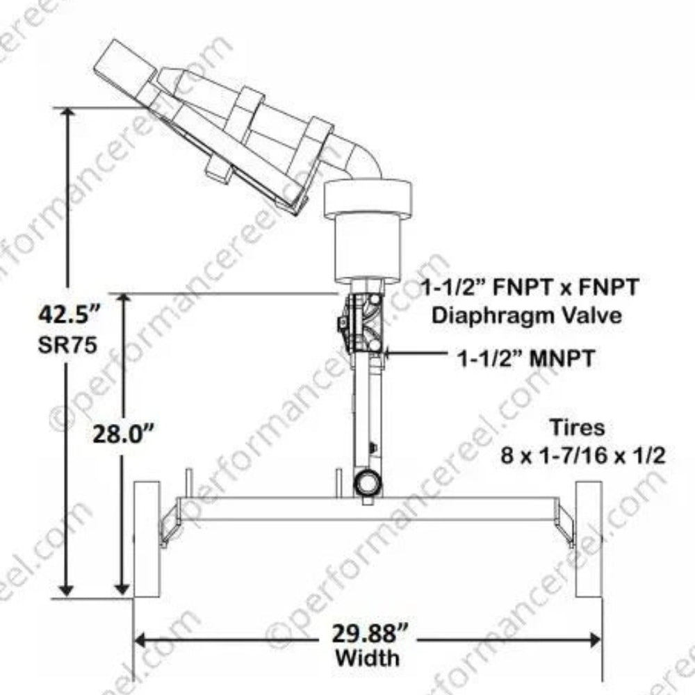 KIFCO B140 Water Reel-FREIGHT INCLUDED